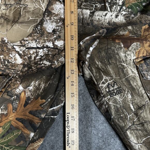 Realtree Edge Cargo Pants Men's S ( 4-6 ) Camouflage Hunting Baggy - Picture 6 of 7